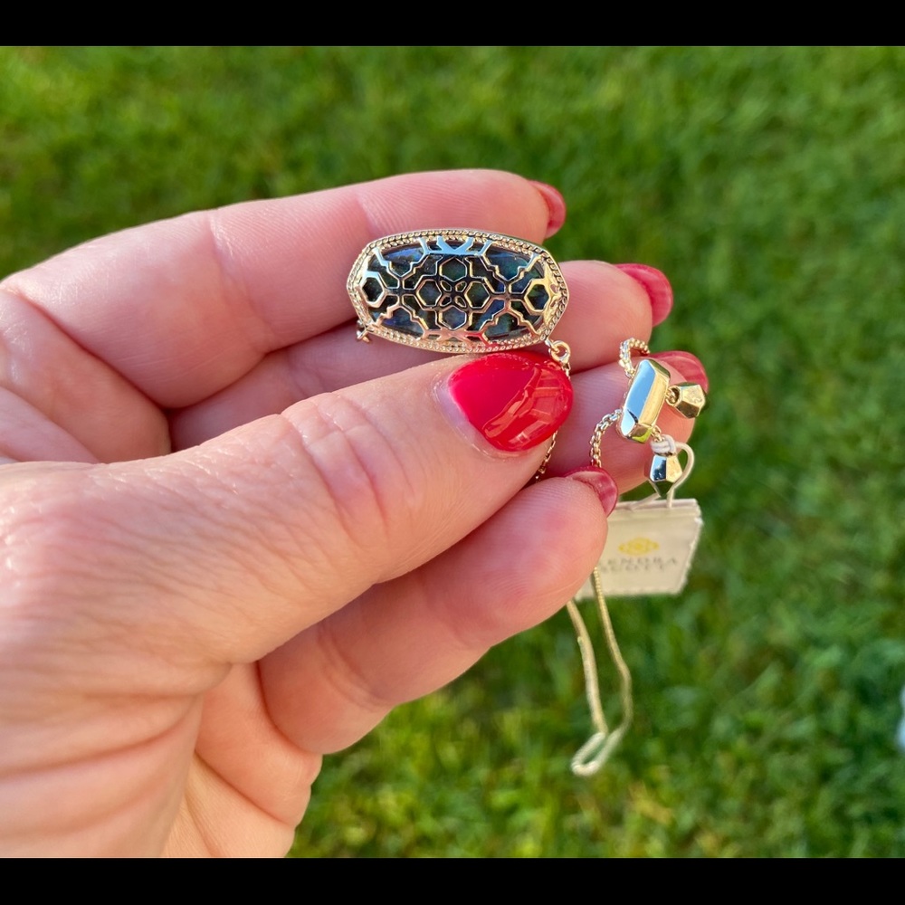 Kendra Scott Delaney Adjustable Necklace! NWT - Picture 6 of 7